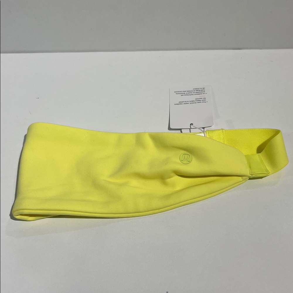 Lululemon fleece wide reversible headband